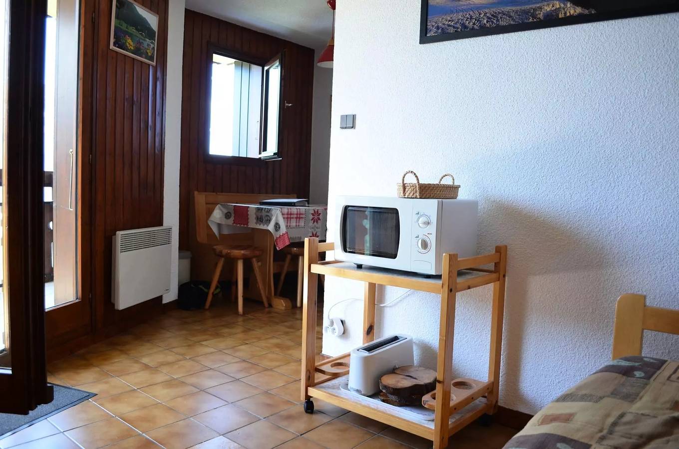 Entire apartment, 2 pieces for 4 persons in Châtel, Les Portes du Soleil