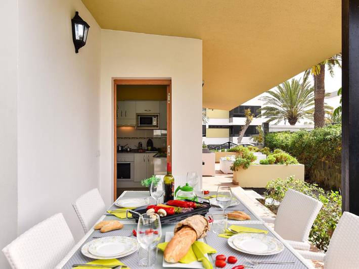 Ferienhaus für 6 Personen, mit Terrasse und Garten in San Agustin - 3