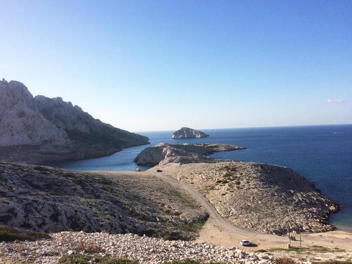 Location de vacances pour 4 personnes, avec Terrasse dans Les Goudes