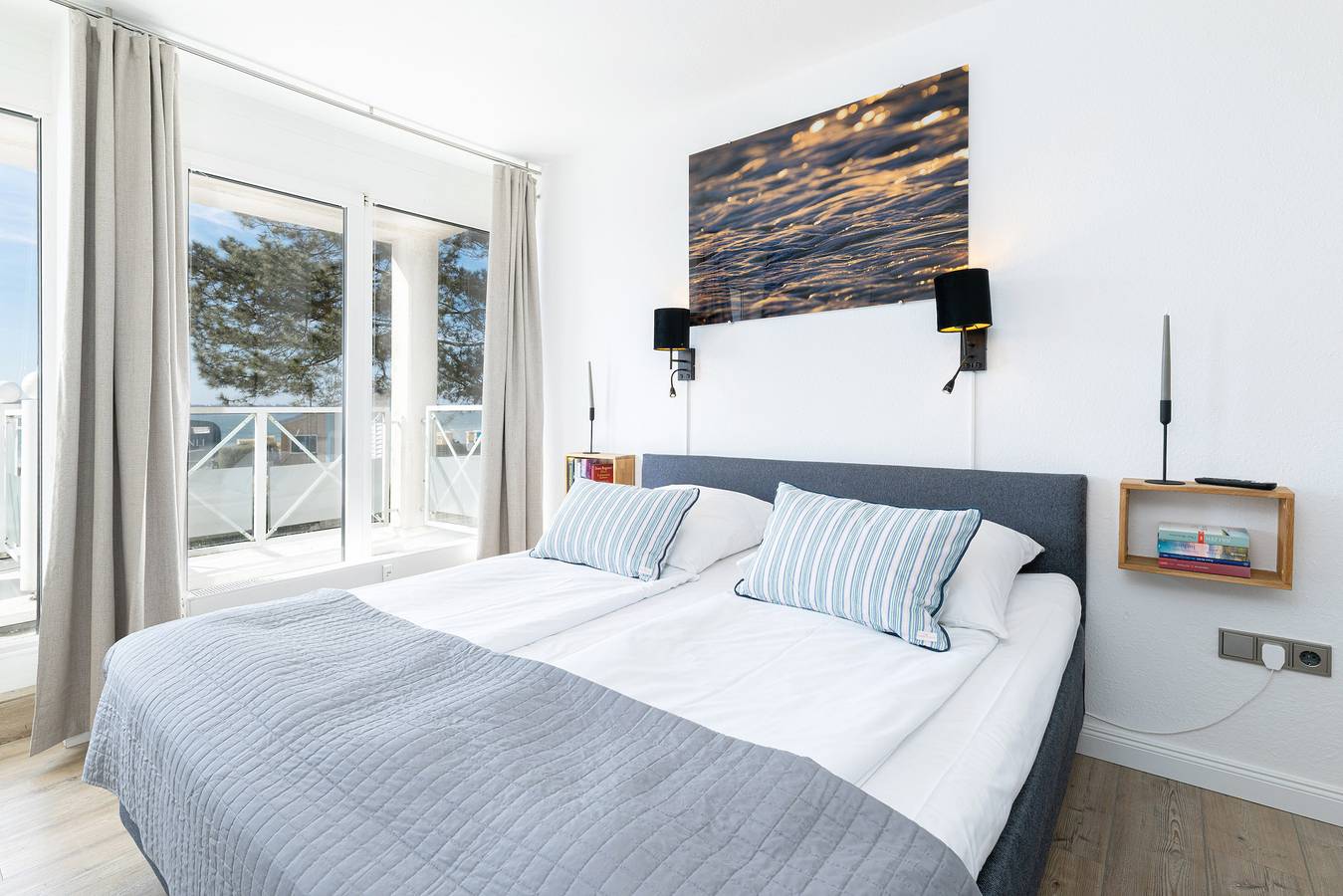 Ganze Ferienwohnung, Haus Panorama Laboe Beachview in Kieler Förde, Laboe