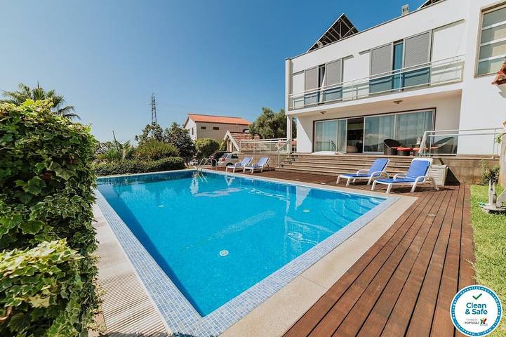 Bungalow für 9 Personen, mit Garten und Terrasse auf Madeira