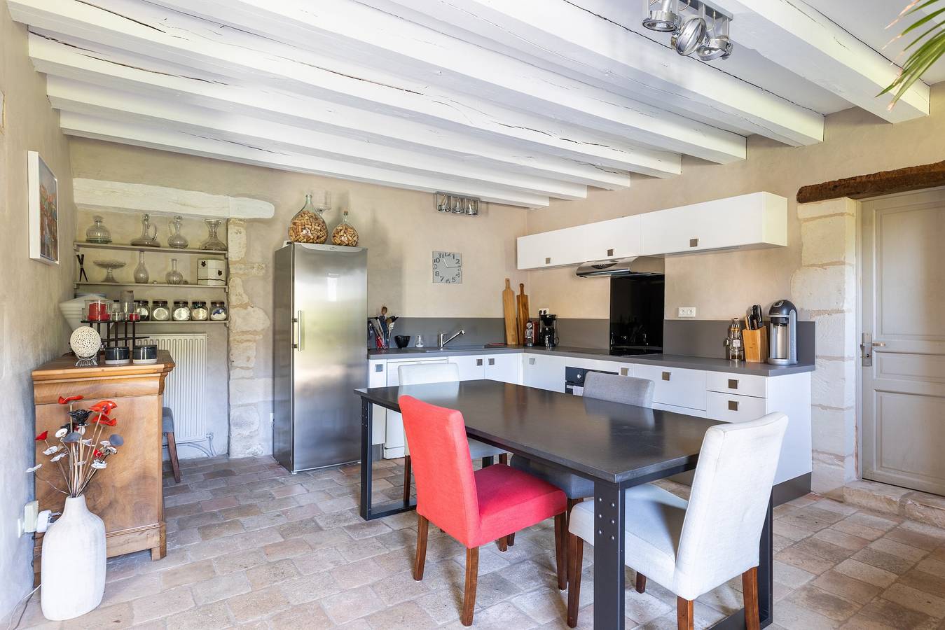Bed & Breakfast 'Destination Paisibleue' mit gemeinsamer Terrasse, gemeinsamem Garten und Wlan in Tavant, Loire-Tal