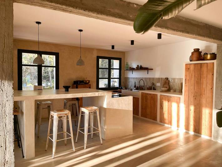 Ferienwohnung für 6 Personen, mit Terrasse und Garten