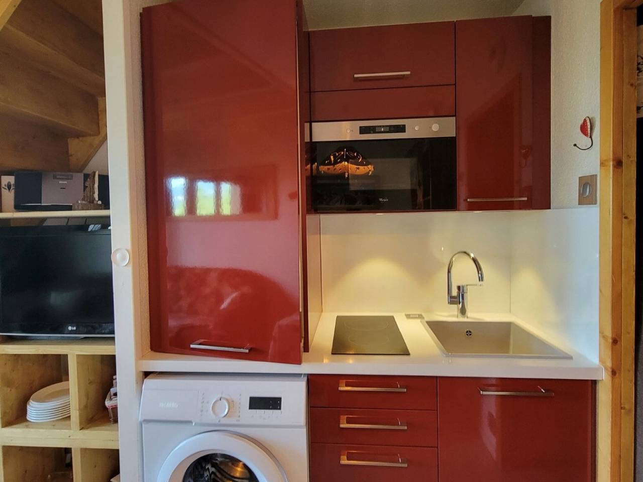 Entire apartment, Renovated duplex 3R+cab 6 ppl, balcony, Mont Blanc view in La Plagne, Bellentre