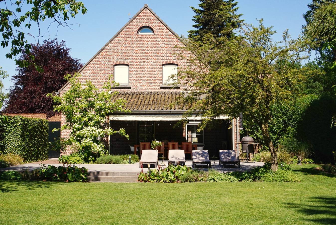 Schönes Ferienhaus für 8 Personen mit Fasssauna in der Nähe eines Schlosses. in Baarlo, Limburg (Niederlande)