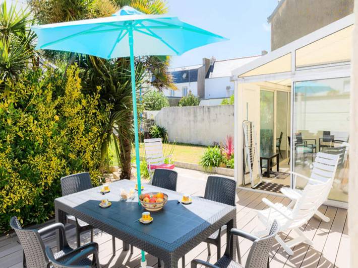 Appartement de vacances pour 6 personnes, avec jardin