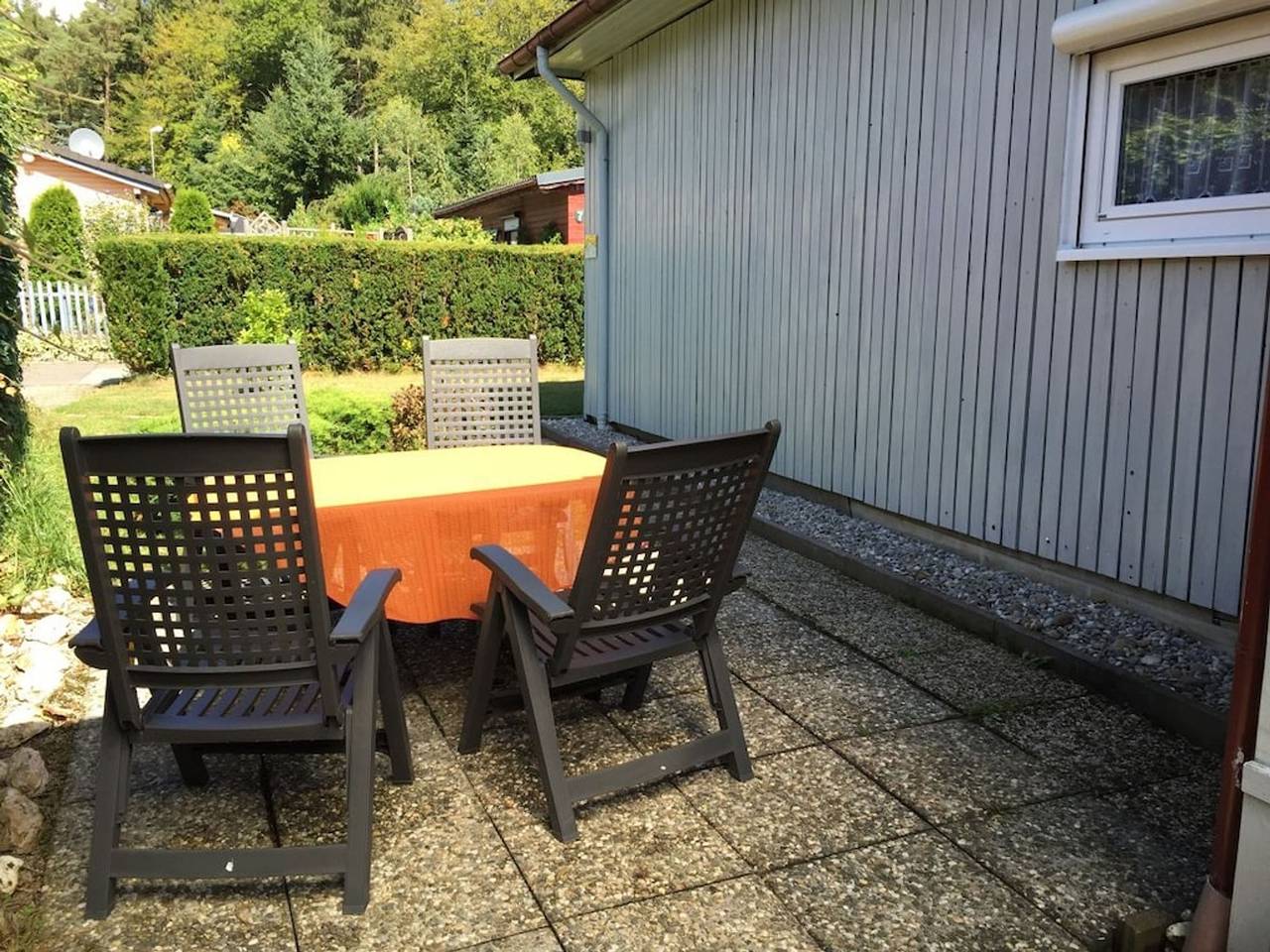 Wooden holiday home with winter garden in Rheinböllen, Nahetal