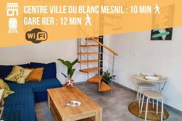 Gîte pour 2 personnes à Le Blanc-Mesnil