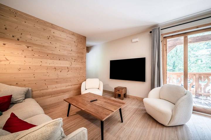 Ganze Ferienwohnung, Ferienwohnung für 8 Personen mit Balkon in Morzine, Les Portes du Soleil