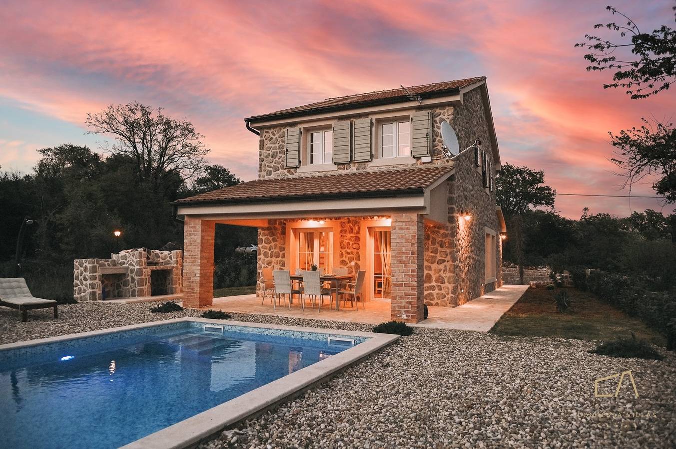 Šarmantna kamena kuća Vila Pepina in Risika, Krk