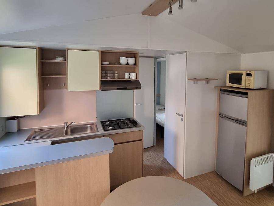 Camping Cavall de Mar - Mobilheim 6 personen - Mobilheim 3 Zimmer in Blanes, Costa Brava