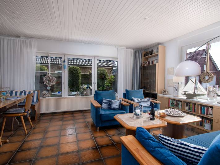 Ferienwohnung für 2 Personen, mit Terrasse und Garten in Norddeich - 3