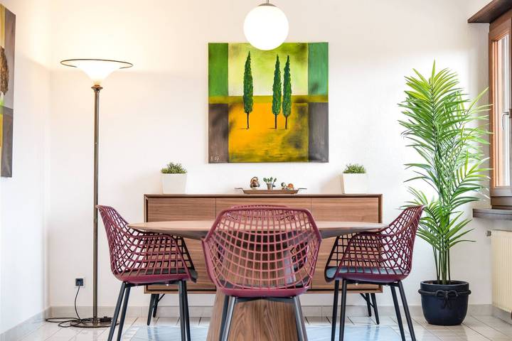 Ferienwohnung für 4 Personen, mit Ausblick und Seeblick sowie Balkon/Terrasse