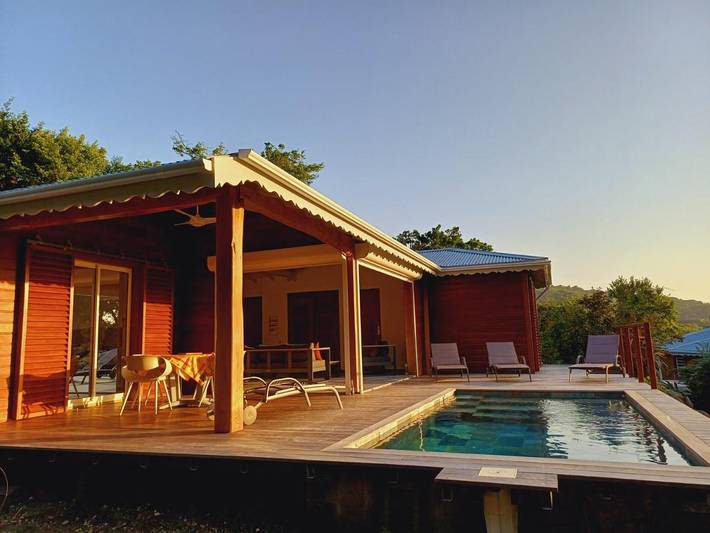 Villa pour 4 personnes, avec jardin ainsi que piscine et vue à Deshaies - 4