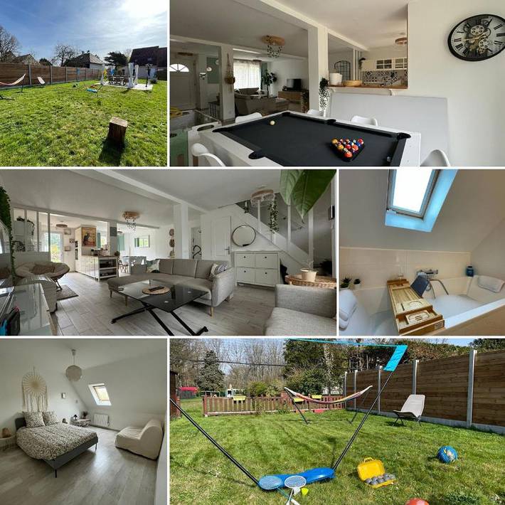 Location de vacances pour 6 personnes, avec terrasse et jardin, adapté aux familles à Gambais - 2