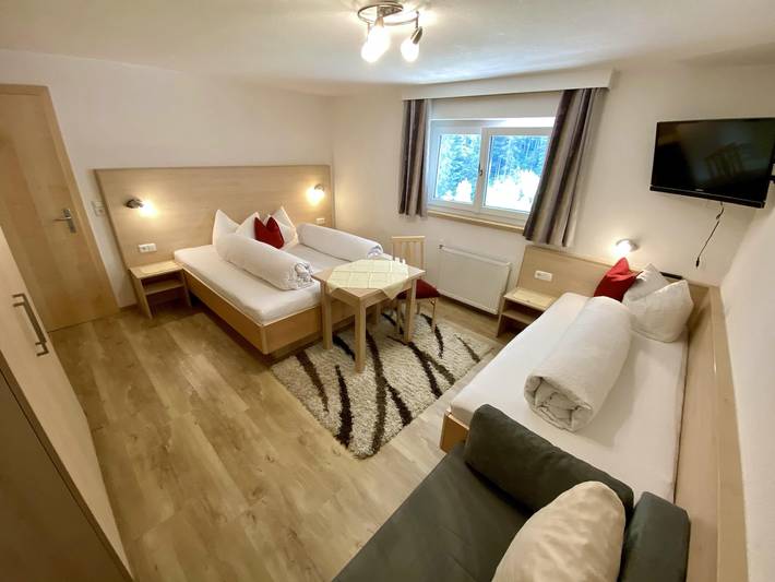 Ganze Ferienwohnung, "Top 1 Samnaun"(2-4 Pers.)/1 Schlafraum/Du, Wc in Kappl, Verwall