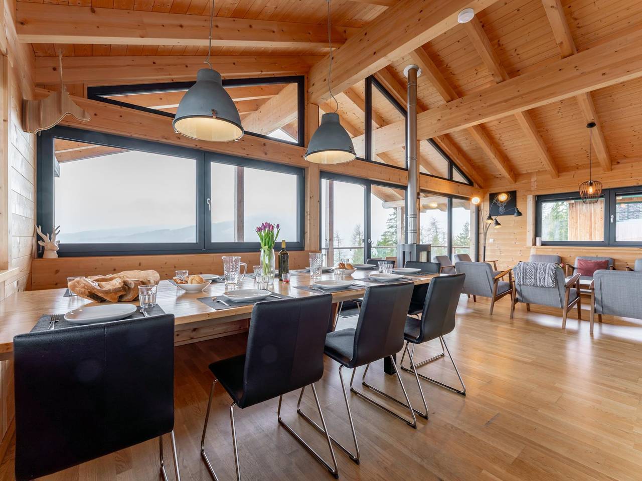 Chalet im Skigebiet Klippitztörl mit Sauna
 in Bad Sankt Leonhard im Lavanttal, Unterkärnten