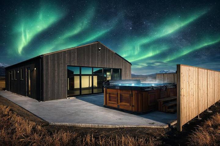Landhaus für 4 Personen, mit Terrasse und Ausblick, mit Haustier in Island - 2
