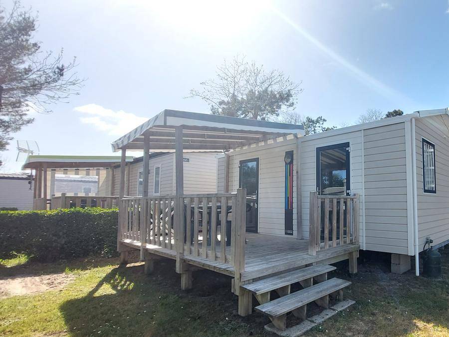 Camping L'Albizia - Mobilheim 4 personen - Natur in Notre-Dame-de-Monts, Vendée