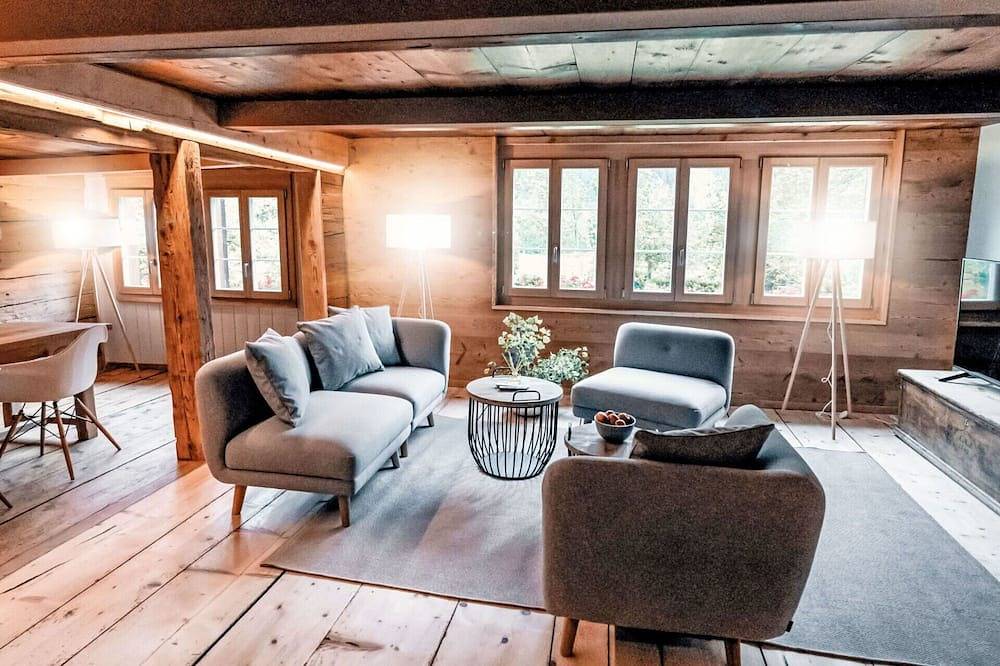 Wunderbares  Ferienhaus für 2 Personen mit  W-Lan, Tv, Innenhof und Panoramablick in Innertkirchen, Verwaltungskreis Interlaken-Oberhasli