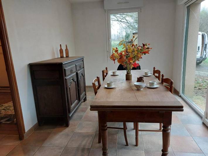 Maison de vacances pour 5 personnes, avec jardin et terrasse, animaux acceptés