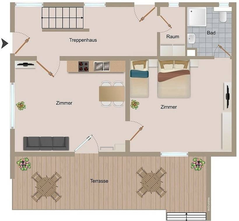 Ganze Ferienwohnung, Haus Dora Apartment 2 Penken in Mayrhofen, Zillertaler Alpen