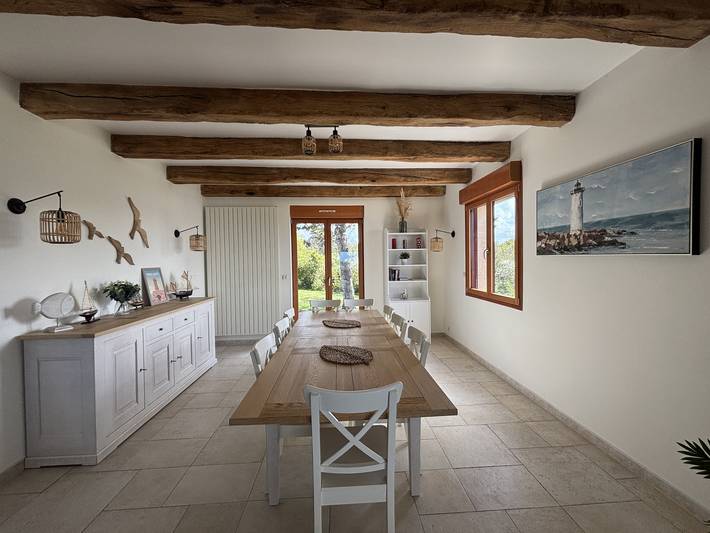 Location de vacances pour 8 personnes, avec vue sur l’océan et jardin, adapté aux familles à Port l'Épine - 3