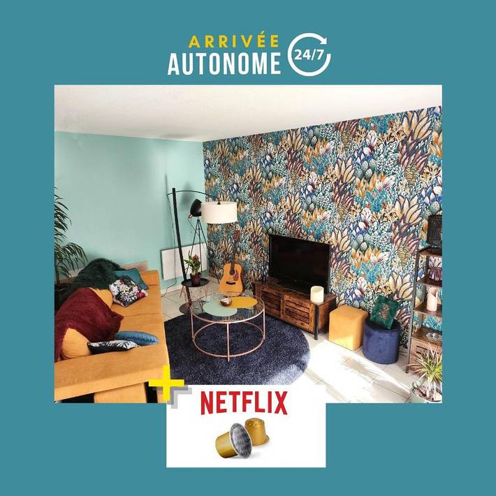 Appartement de vacances pour 4 personnes, avec jardin, animaux acceptés