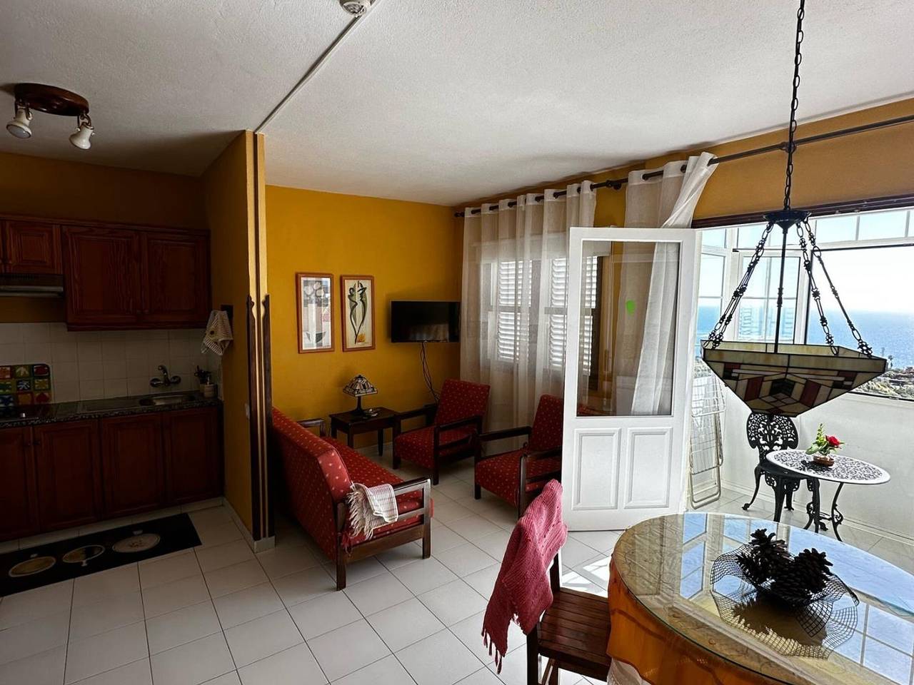 Appartement entier, Appartement cosy vue mer - 3 pers. in Breña Baja, La Palma Sud