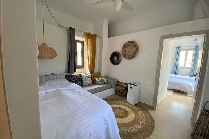 Location de vacances pour 6 personnes, avec balcon et jardin dans Panormos - 2