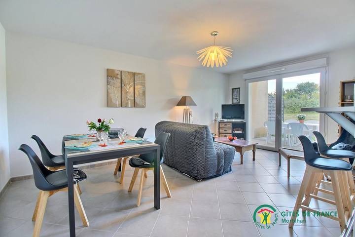 Gîte pour 3 personnes, avec Terrasse et Jardin à Sarzeau