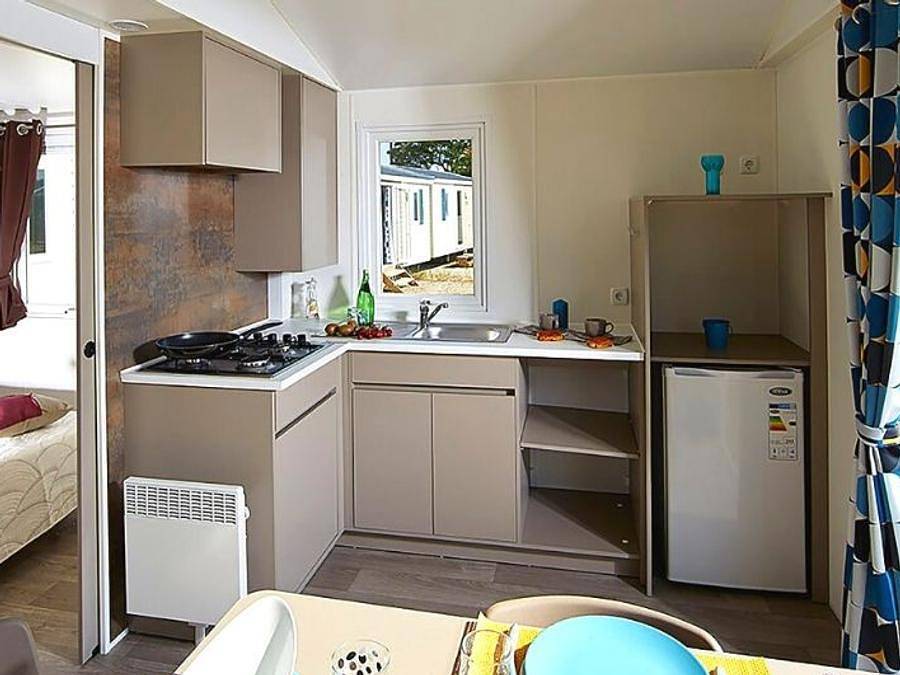 Camping Les Ajoncs d'Or - Mobilhome 4 personas - Capullo para 4 personas 1 dormitorio 18m² (1 dormitorio) in La Baule-Escoublac, Côte de Jade