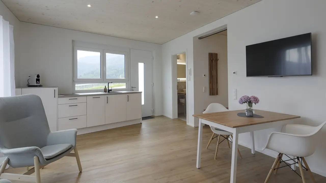 Ganze Wohnung, Appartement für 2 Personen (45 m²) in Horben in Horben, Südschwarzwald