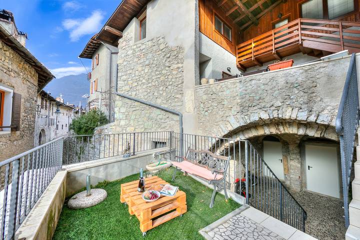 Gîte pour 2 personnes, avec balcon, adapté aux familles à Villa del Monte