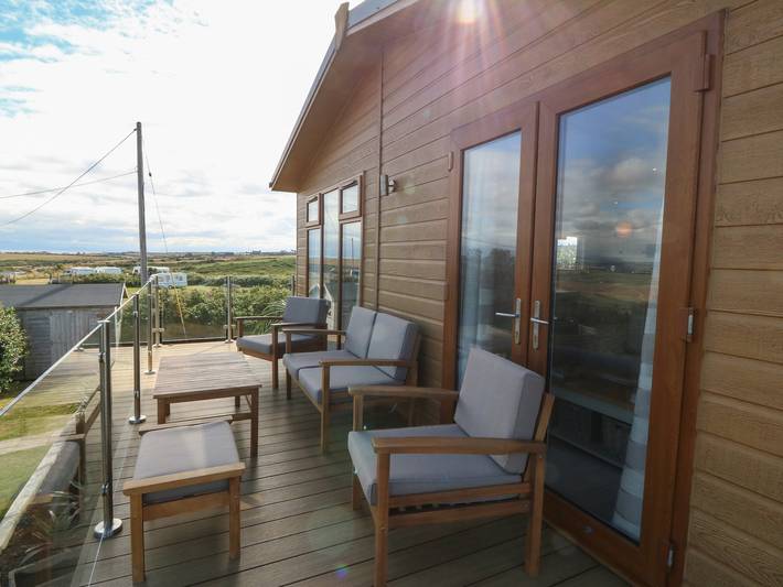 Lodge para 6 pessoas com jardim in Gwynedd