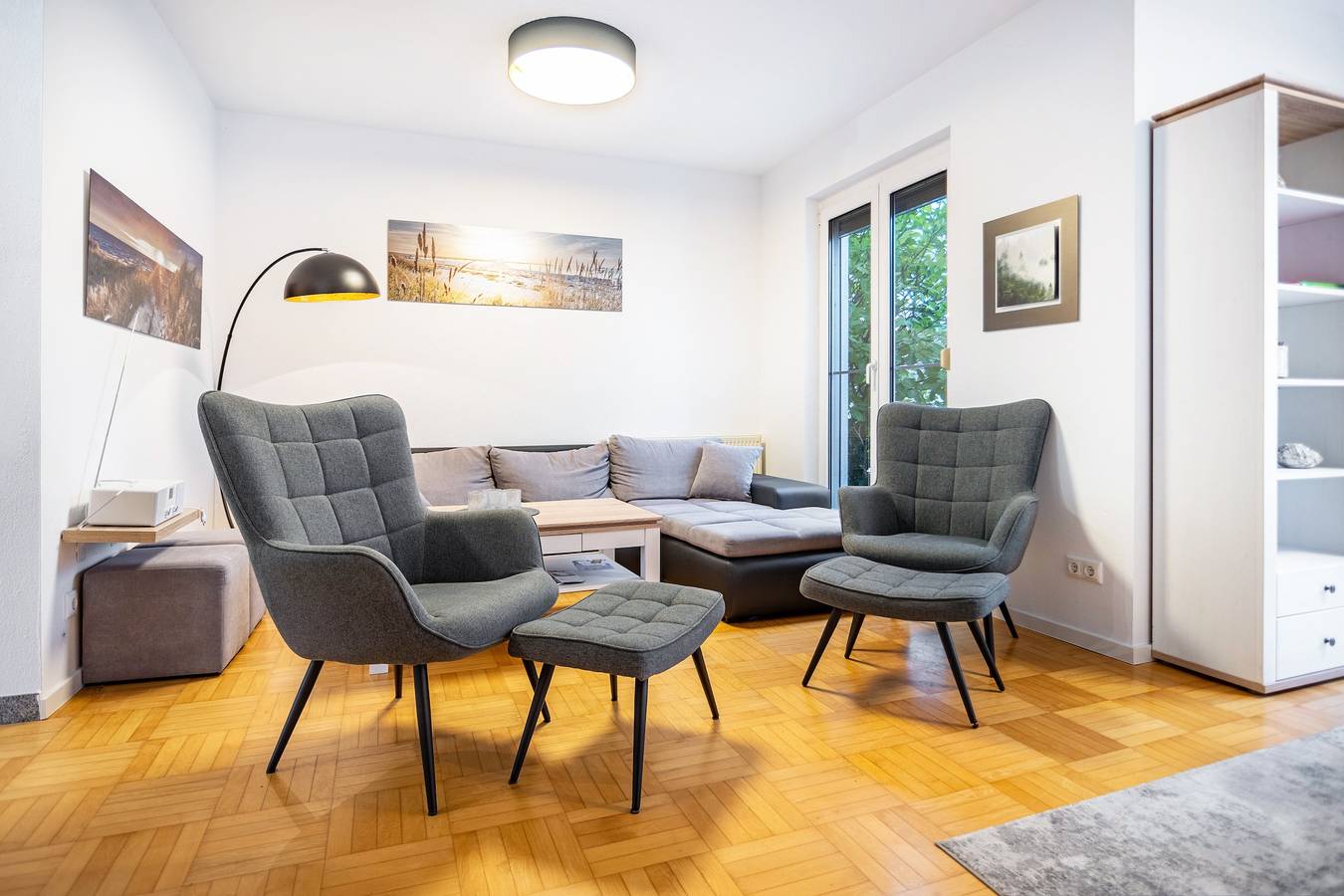 Apartamento entero, Apartamento 'Haus Annelie Fewo 3' con terraza privada, jardín compartido y Wi-Fi in Dranske, Rügen