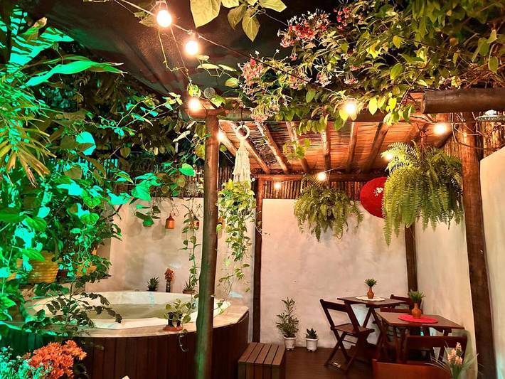 Casas e apartamentos de temporada para 2 pessoas, com jacuzzi e jardim em Porto de Pedras