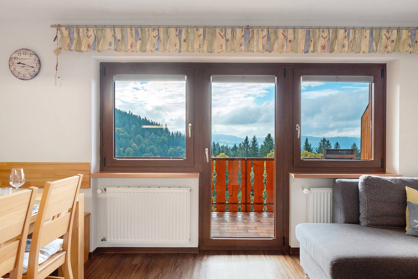 Ganze Wohnung, Ferienwohnung 'St Märgen, 55qm' mit Gemeinschaftsgarten, Balkon und Wi-Fi in St. Peter, Südschwarzwald