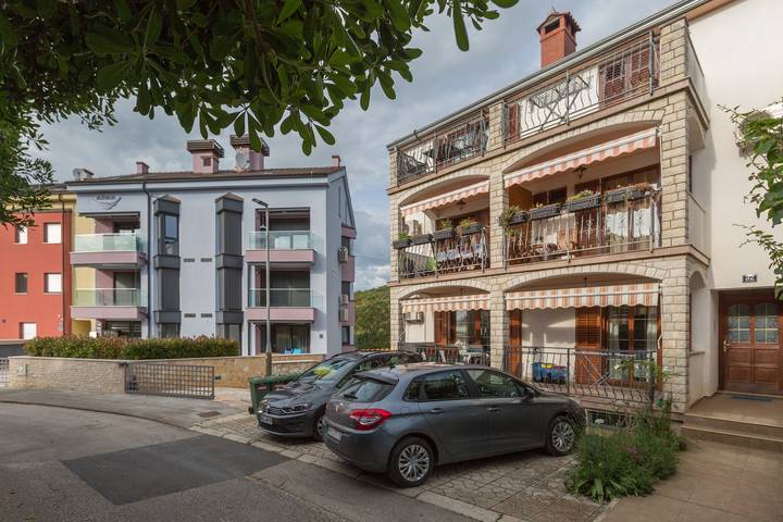 Ganze Wohnung, Studio Appartement mit Terrasse Vrsar, Porec As-17473-a in Vrsar, Općina Vrsar
