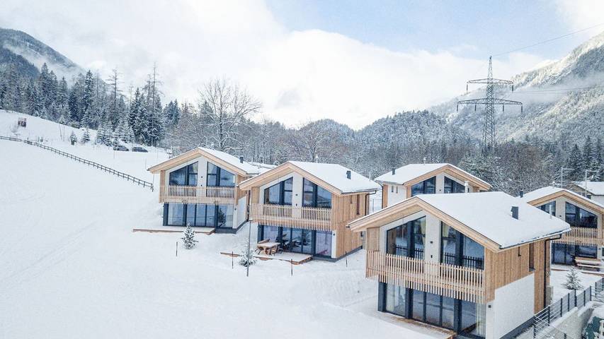 Chalet für 10 Personen, mit Terrasse und Sauna sowie Seeblick in Biberwier