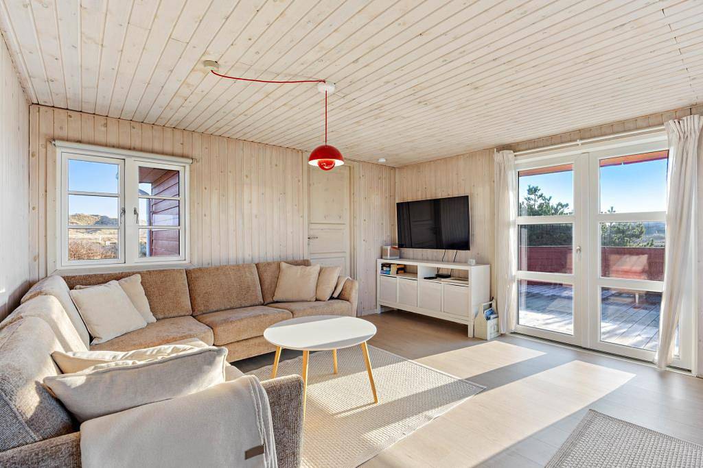 Schönes Ferienhaus mit Terrasse auf Naturgrundstück in Skodbjerge, Årgab