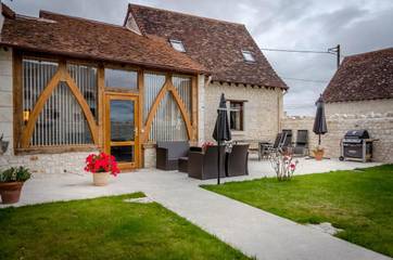 Gîte pour 4 personnes, avec terrasse, animaux acceptés à Cussay