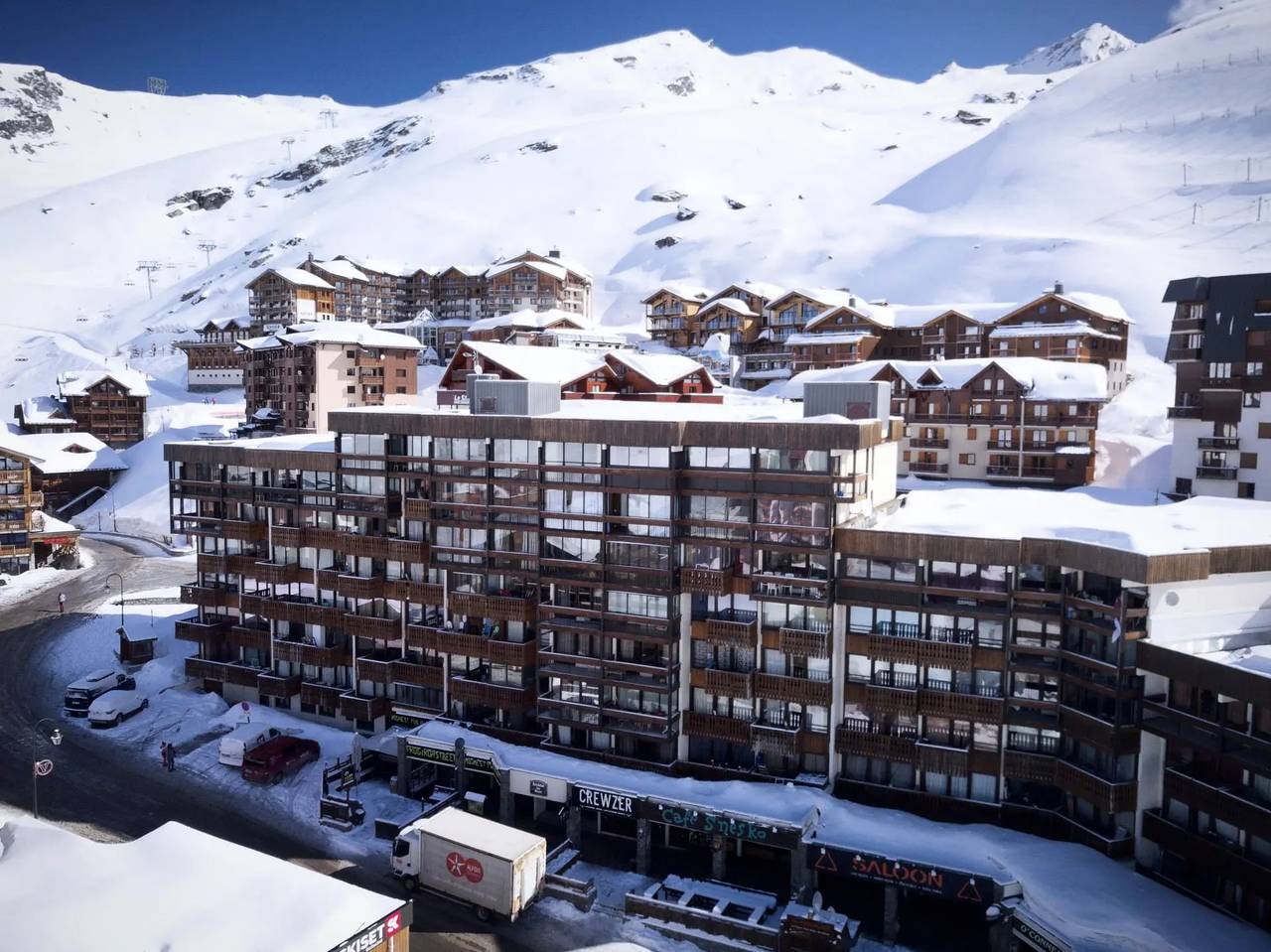 Hel studio-lejlighed, Val Thorens Studio 4 Persons In Living Quartier in Val Thorens, Massif de la Vanoise