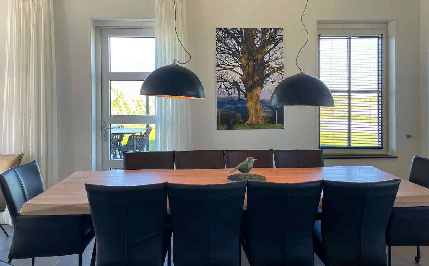 Luxuriöse 10-Personen-Villa mit finnischer Sauna am Tjeukemeer in Friesland in Delfstrahuizen, Friesland