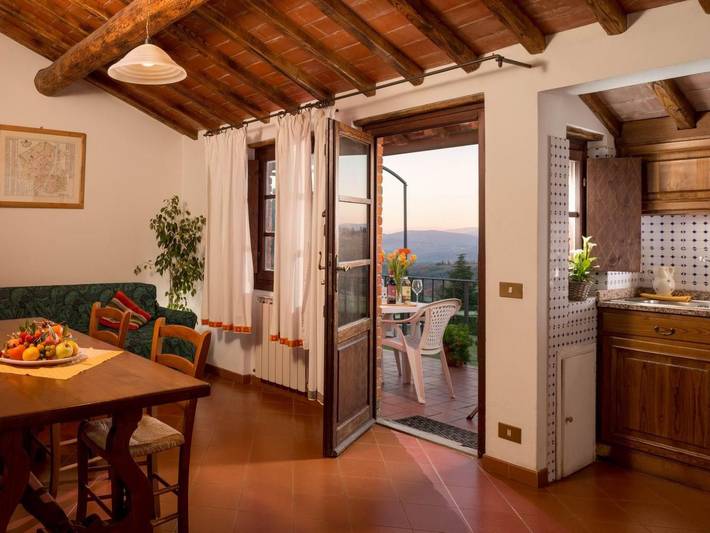 Appartement entier, Unterkunft in einer Residenz mit Restaurant und in San Donato Fronzano, Reggello
