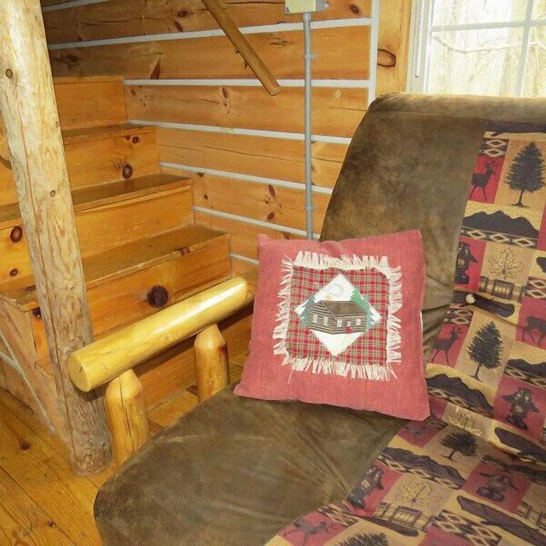 The Hickory Hollow Log Cabin by Garden of Gods in the Shawnee National Forest in Shawnee National Forest