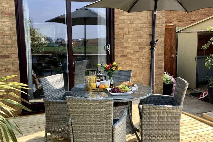 Beach house for 4 people, with garden in Kent