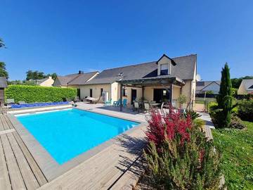 Chambre d’hôte pour 6 personnes, avec terrasse ainsi que jardin et piscine en Loire-Atlantique