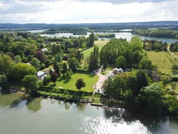 Cottage pour 2 personnes, avec jardin et vue, animaux acceptés à Tournedos-sur-Seine