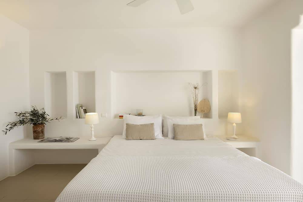 Private pool, Breathtaking Panoramic View to the Sea & Sunset in Paros